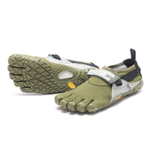 (39 EU, Dark Green/Camo) Vibram Women Five Fingers Evo Trail Shoes Spyridon Barefoot Running Trainers