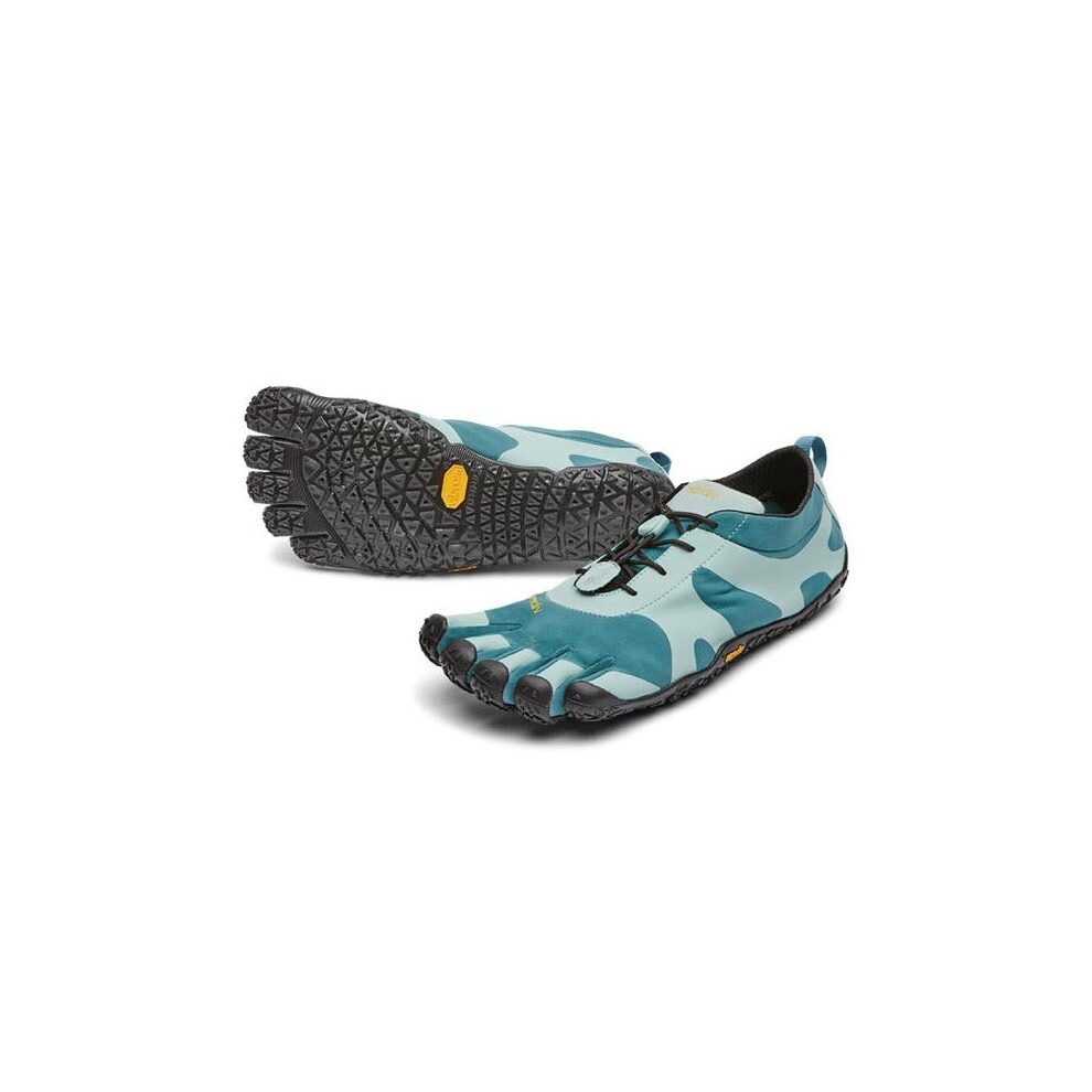 Vibram (45 Eu, Hydro/Blue) Mens V Alpha Five Finger Barefoot Feel Megagrip Sole Running Trainers Blue