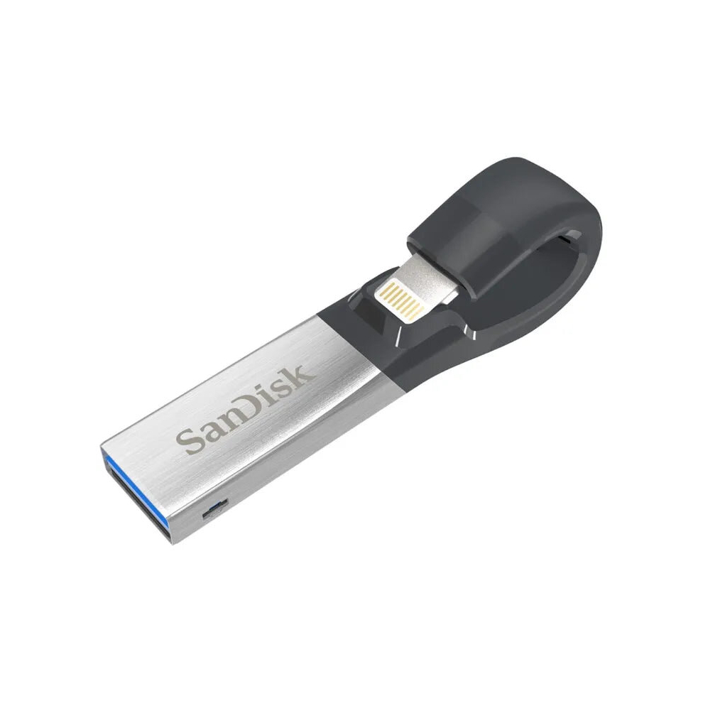 SanDisk IXpand 128GB Flash USB 3.0 Thumb Drive Memory Stick for iPhone and iPad