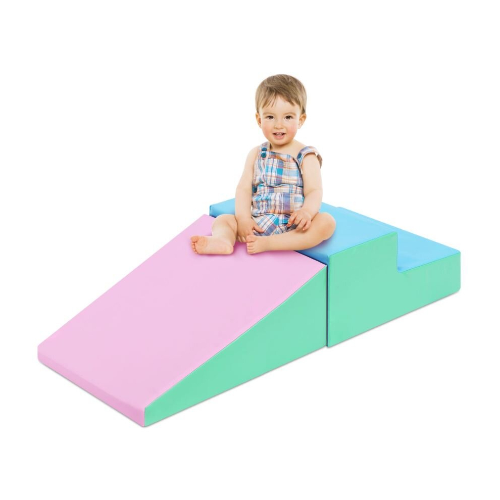 Toddler Climb and Crawl Foam Play Set Baby Soft Safe Foam Playset Activity Toy