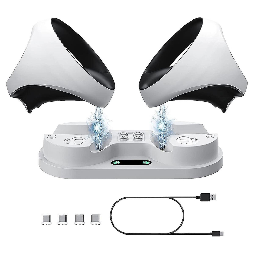 Charging Station For Ps Vr2   Vr  Charging Dock d With 4 Type-c  Cl