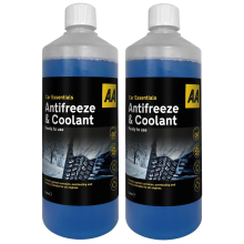 AA Antifreeze and Coolant 2 x 1 Litre Ready to use