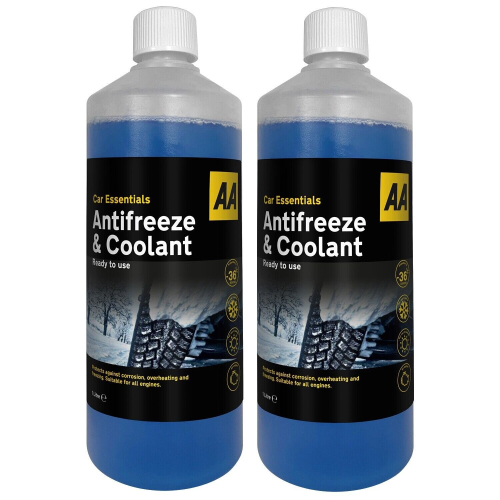 AA Antifreeze and Coolant 2 x 1 Litre Ready to use