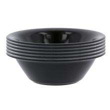 (6PC Cereal Bowls) Melamine Dinner Plates Bowls Reusable Tableware