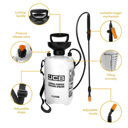 Weedblast RootKill Glyphosate 360g/L Weedkiller 1L JCB Sprayer 5L 2