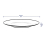 (6PC Side Plates) Melamine Dinner Plates Bowls Reusable Tableware 5