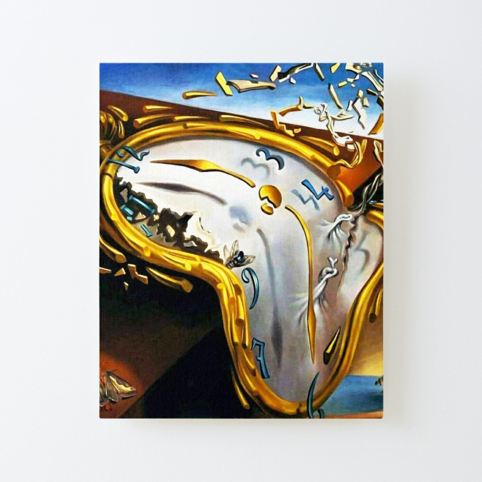 Canvas Print Only Salvador Dali Poster Wall Art Room Decor 16x20 inch No Frame