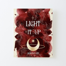 Canvas Print Only Light it Up - Crescent City Poster Wall Art Room Decor 16x20 inch No Frame