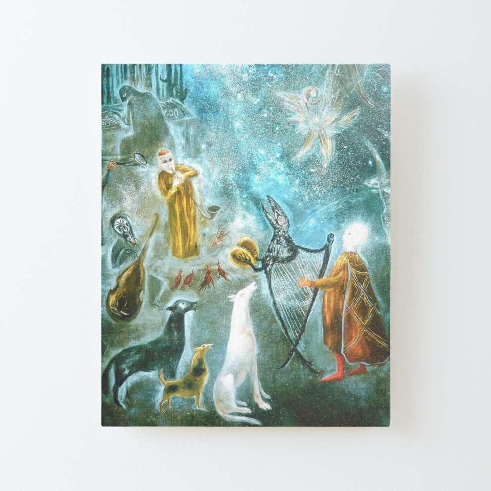 Canvas Print Only Mexico City Latin American by Leonora Carrington Poster Wall Art Room Decor 16x20 inch No Frame