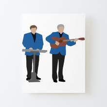 Father Ted Eurovision Canvas Print 16x20 in, Print Only, No Frame, Wall Art 40x50 cm ObFG-RedBSMdPrt1-3367391619.1432