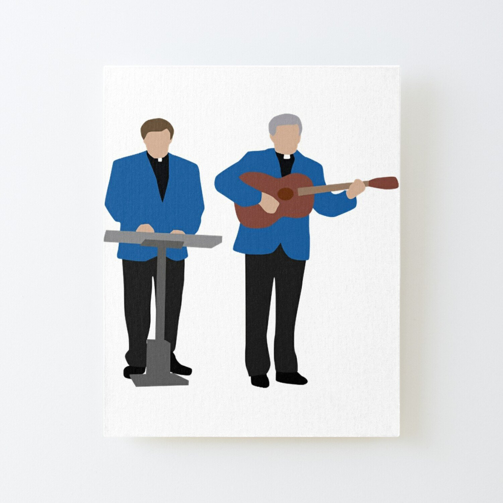 Canvas Print Only Father Ted Eurovision  Poster Wall Art Room Decor 16x20 inch No Frame