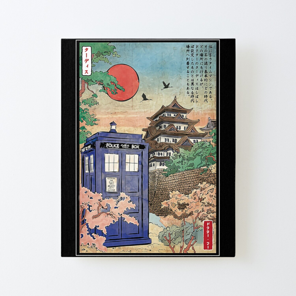 Canvas Print Only Doctor Who Tardis in Japan Poster Wall Art Room Decor 16x20 inch No Frame