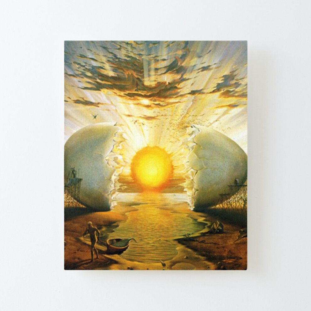 Canvas Print Only L'aurora Salvador Dali Poster Wall Art Room Decor 16x20 inch No Frame