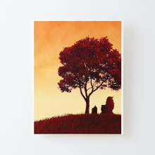 Avatar the Last Airbender Iroh Tree Canvas Print 16x20 No Frame Wall Art - ObFG-RedBSMdPrt1-1665131659.1570