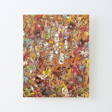 Canvas Print Only gavin dance city 2020 malamsenin Poster Wall Art Room Decor 16x20 inch No Frame