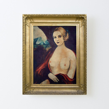 Canvas Print Only The Fallen Madonna ( by van Clomp) Poster Wall Art Room Decor 16x20 inch No Frame