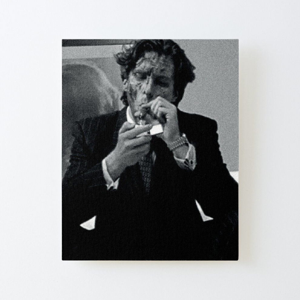 Canvas Print Only AMERICAN PSYCHO movie poster, blurred Poster Wall Art Room Decor 16x20 inch No Frame