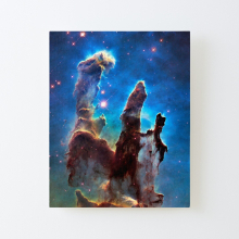 Canvas Print Only Pillars of Creation Poster Wall Art Room Decor 16x20 inch No Frame