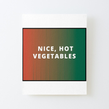 Canvas Print Only Only Murders In The Building,Nice, Hot Vegetables,Wall Poster Wall Art Room Decor 16x20 inch No Frame