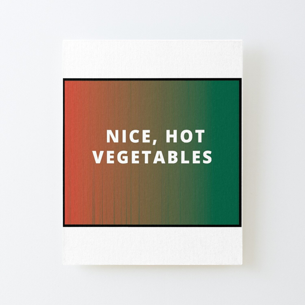 Canvas Print Only Only Murders In The Building,Nice, Hot Vegetables,Wall  Poster Wall Art Room Decor 16x20 inch No Frame