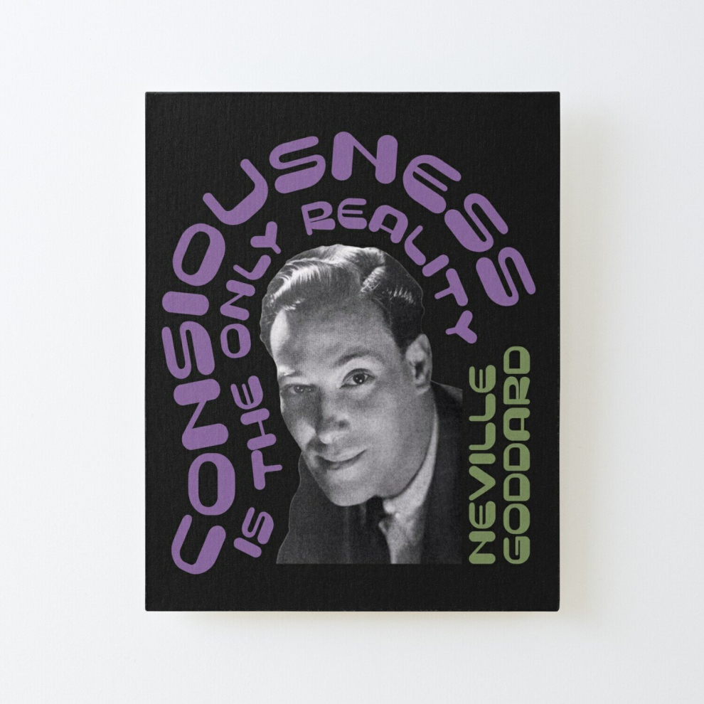 Canvas Print Only Neville Goddard Poster Wall Art Room Decor 16x20 inch No Frame