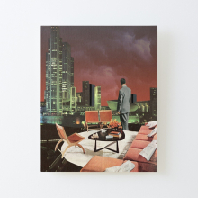 Canvas Print Only City Living Poster Wall Art Room Decor 16x20 inch No Frame