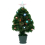 (White 2FT) Sparkling White/Green Fibre Optic Christmas Tree 6