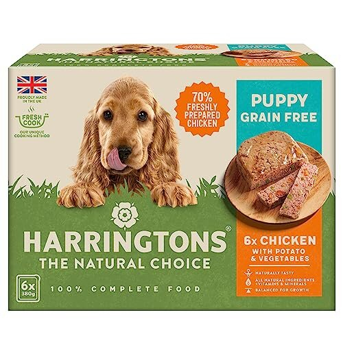 Harringtons Grain Free Wet Puppy Food, 6 x380g,package may vary on OnBuy