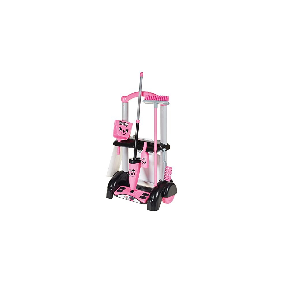 Casdon Hetty Cleaning Trolley | Hetty-Inspired Toy Cleaning Trolley For Children Aged 3+ | Wheels Around From Room To Room!