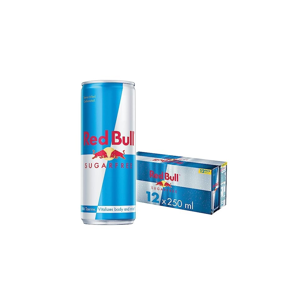 Red Bull Energy Drink Sugar Free 250 ml x12