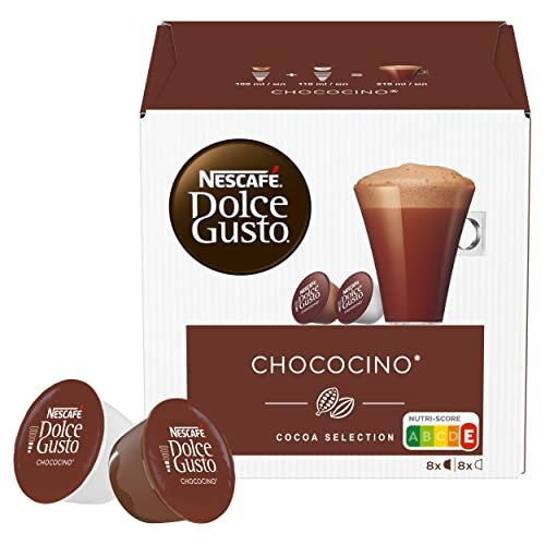 NESCAFE Dolce Gusto Chococino total of 48 Hot Chocolate Pods Choco Drink made with cocoa
