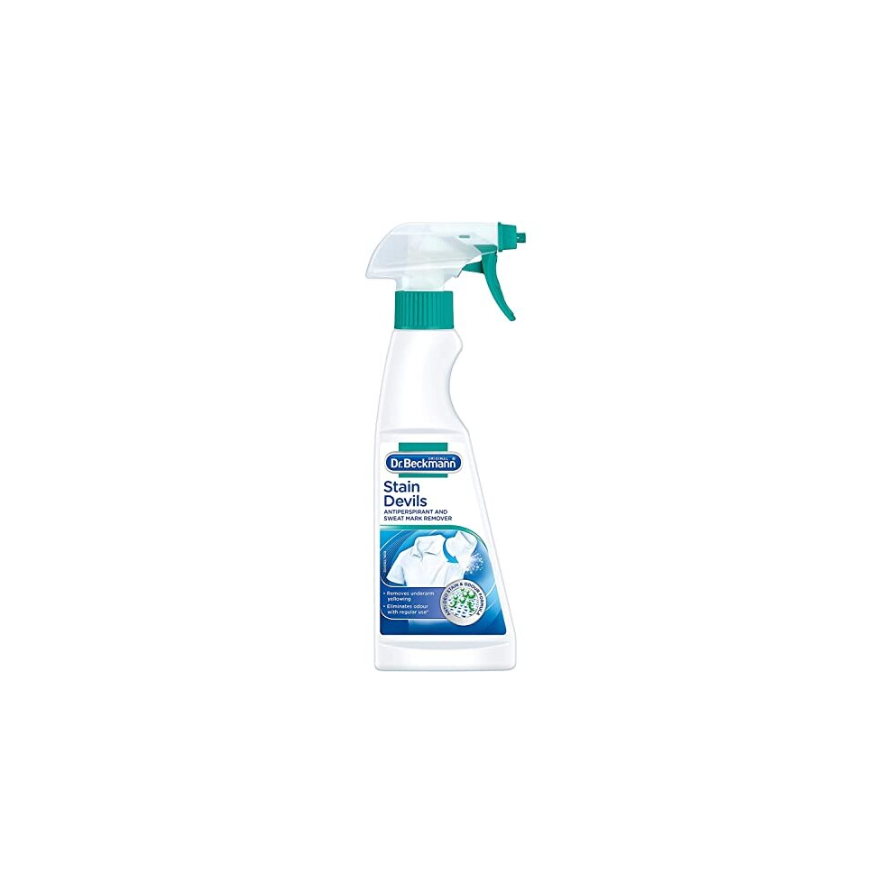 Dr Beckmann Dr. Beckmann Stain Devils Antiperspirant & Sweat Mark Remover | Specialist Stain Remover To Combat Deodorant And Sweat Stains | 250 Ml