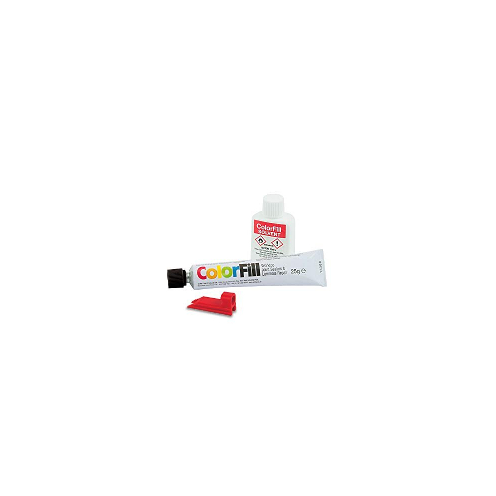 Colorfill Worktop Joint Sealant/Repairer And Solvent - Diamond Black (Cf30) 5051300021658