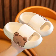 Children's Cloud Slippers PVC Soft Bottom Household No-slip Flip Flops Cartoon Girl Boy Baby Beach Sandals Toddler Shoes