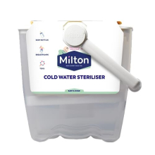 Milton Cold Water Steriliser (White), Packaging may vary