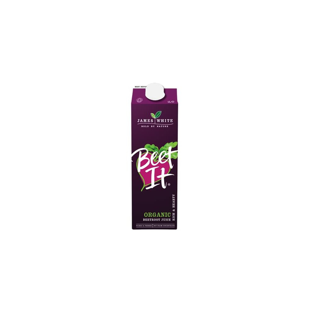 Beet It Organic Beetroot Juice (1 Litre X 8) Picked And Pressed