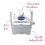 Milton Cold Water Steriliser (White), Packaging may vary 5