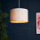 Litecraft Light Shade 30 cm Damask Print Easy Fit Lampshade - Grey 2
