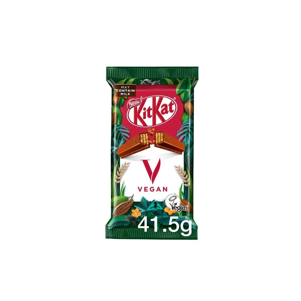 (Pack Of 24) Kit Kat 4 Finger Vegan Chocolate Bar 41.5g