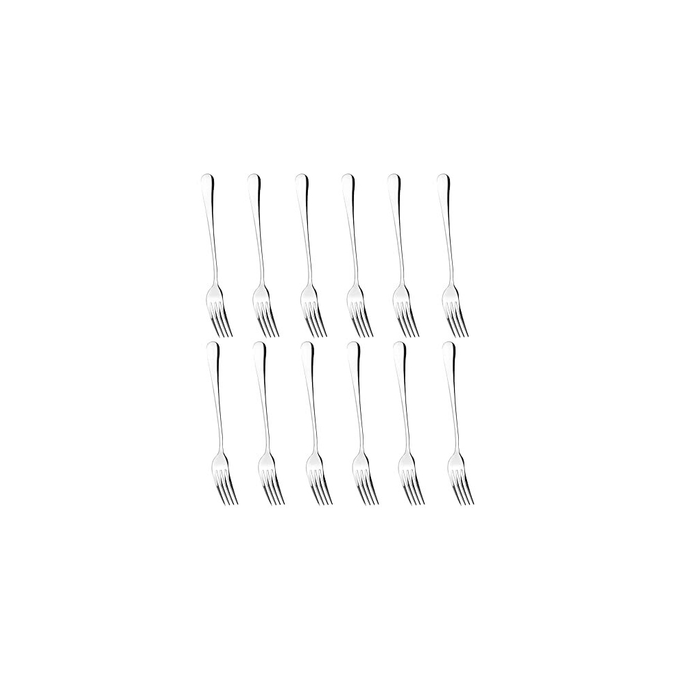 Dinner Fork, 12 Pcs Stainless Steel Dinner Forks Table Forks for Salad, Pasta, Steak