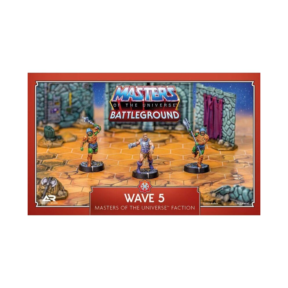 Photos - Action Figures / Transformers Masters of the Universe: Battleground - Wave 5: Masters of the Universe Faction GERMAN VERSION