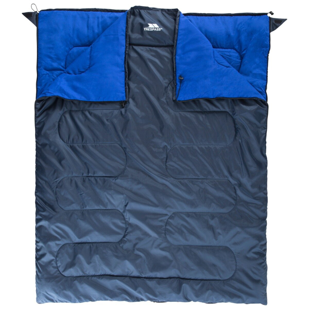(EACH, Navy) Trespass 3 Season Double Sleeping Bag Catnap