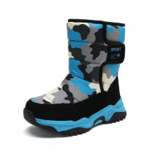 Women Snow Boots Boys Sneakers Girls Winter Warm Camouflage Sports Shoes Waterproof Anti Skid Children Platform Snow Boots