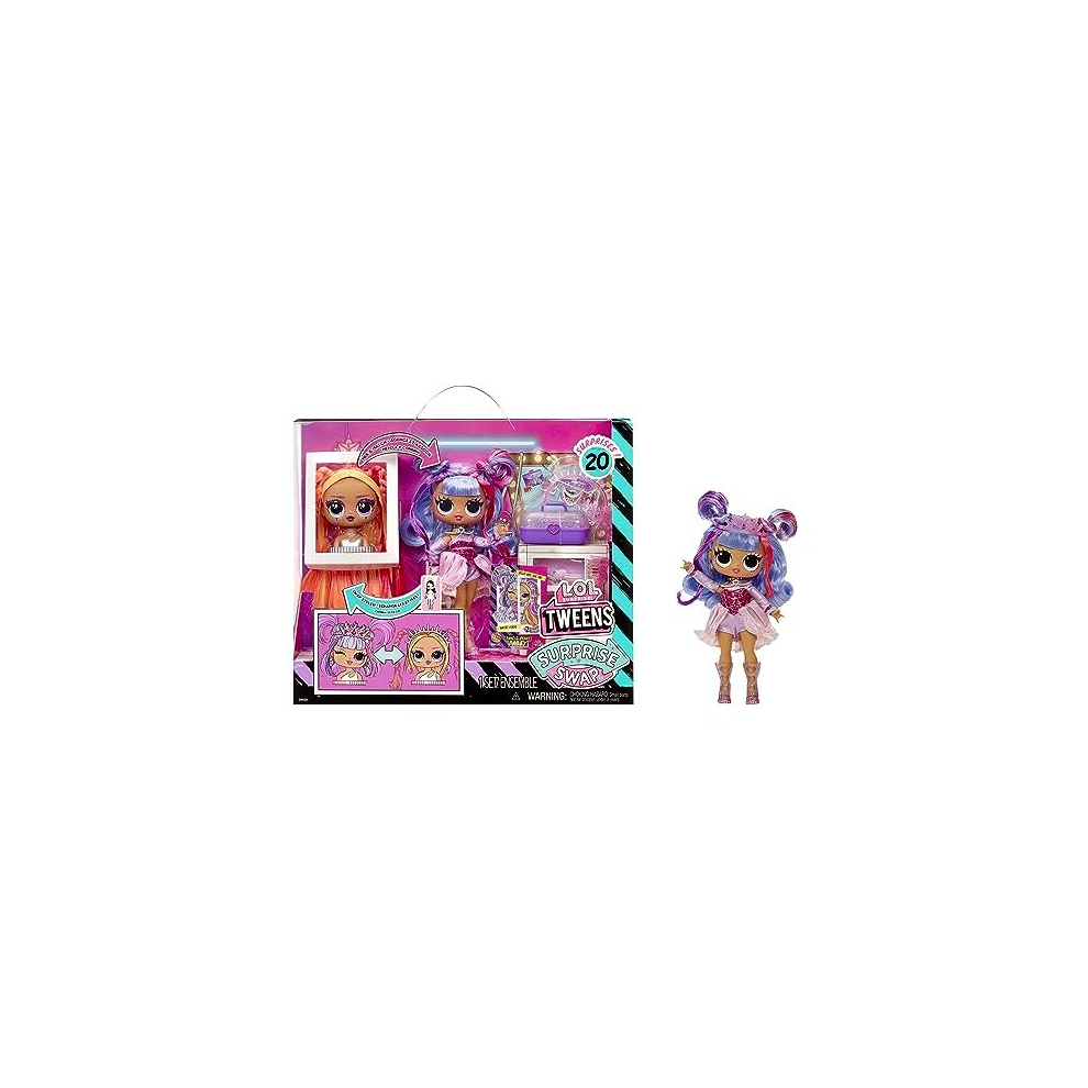 L.o.l. Surprise! L.o.l. Surprise Tweens Surprise Swap Series - Buns-2-Braids Bailey - Fashion Doll With 20+ Surprises Including Styling Head And Fabulous Fashions And