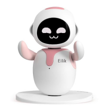 Eilik - an Electronic Cute Robot Pets Toys with Intelligent and Interactive | Abundant Emotions, Idle Animations, Mini-Games | Desk Decoration,