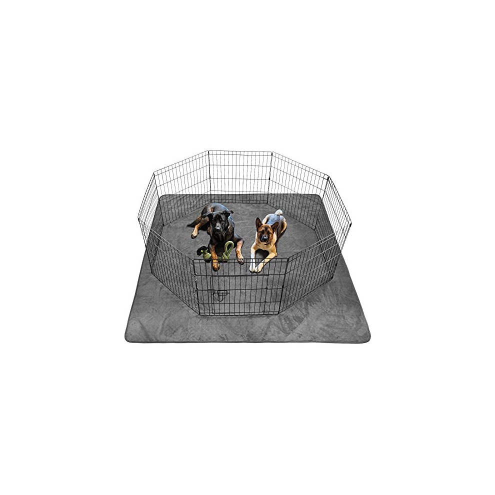 Dog Pee Pad Washable-Extra Large 125x168 cm Instant Absorb Training Pads Non-Slip Pet Playpen Mat Waterproof Reusable Floor Mat for Puppy/Senior Dog