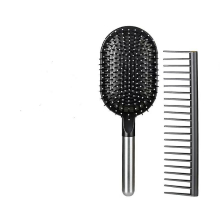Hair Brush Wide Tooth Comb Set Anti Static Massage Oval Comb Vent Hair Brush