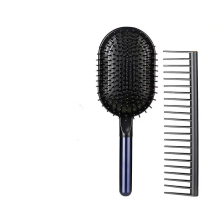 Hair Brush Wide Tooth Comb Set Anti Static Massage Oval Comb Vent Hair Brush