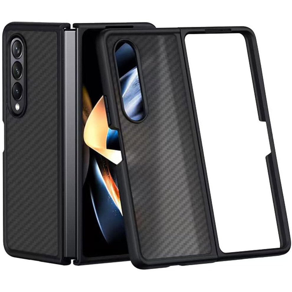Techgear Samsung Galaxy Z Fold 4 Tough Case [Fusion Fx] Premium Hybrid Tough Rugged Protective Bumper Case Heavy Duty Protection With Matte Back