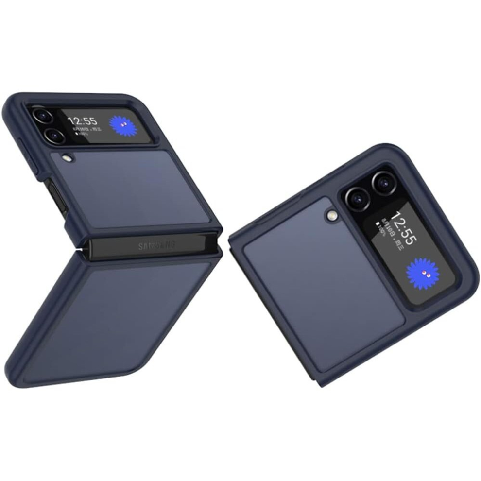 Techgear Samsung Galaxy Z Flip 4 Tough Case [Fusion Fx] Premium Hybrid Tough Rugged Protective Bumper Case Heavy Duty Protection With Matte Back